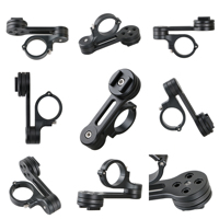 Motocykl rower uchwyt telefonu kierownica Quick Mount Smartphone Mobile Moto MTB Bike Stand Support 360 uchwyt obrotowy 5